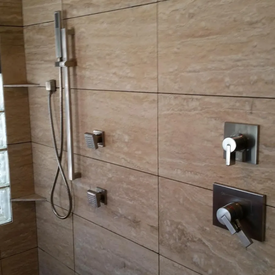 Shower fixture installation for Water Heater Replacement in Brookhaven